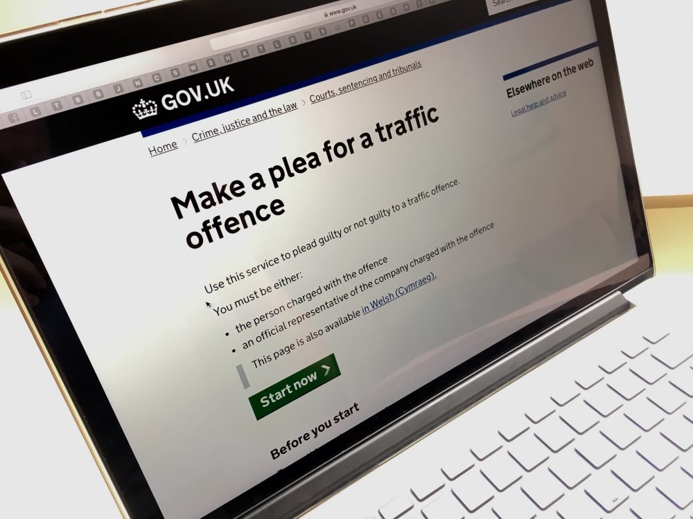 Making a plea online for traffic offences has got easier Inside HMCTS